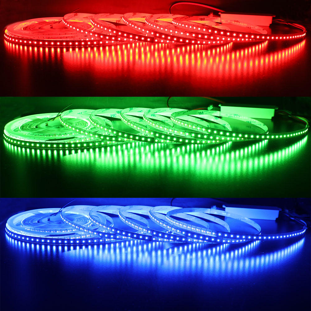 RGB+CCT Color Changing Lights - 216LEDs/m High Density LED Strip - 10mm 24V Super Bright RGB+CCT Color Changing Lights - 216LEDs/m High Density LED Strip - 10mm 24V Super Bright